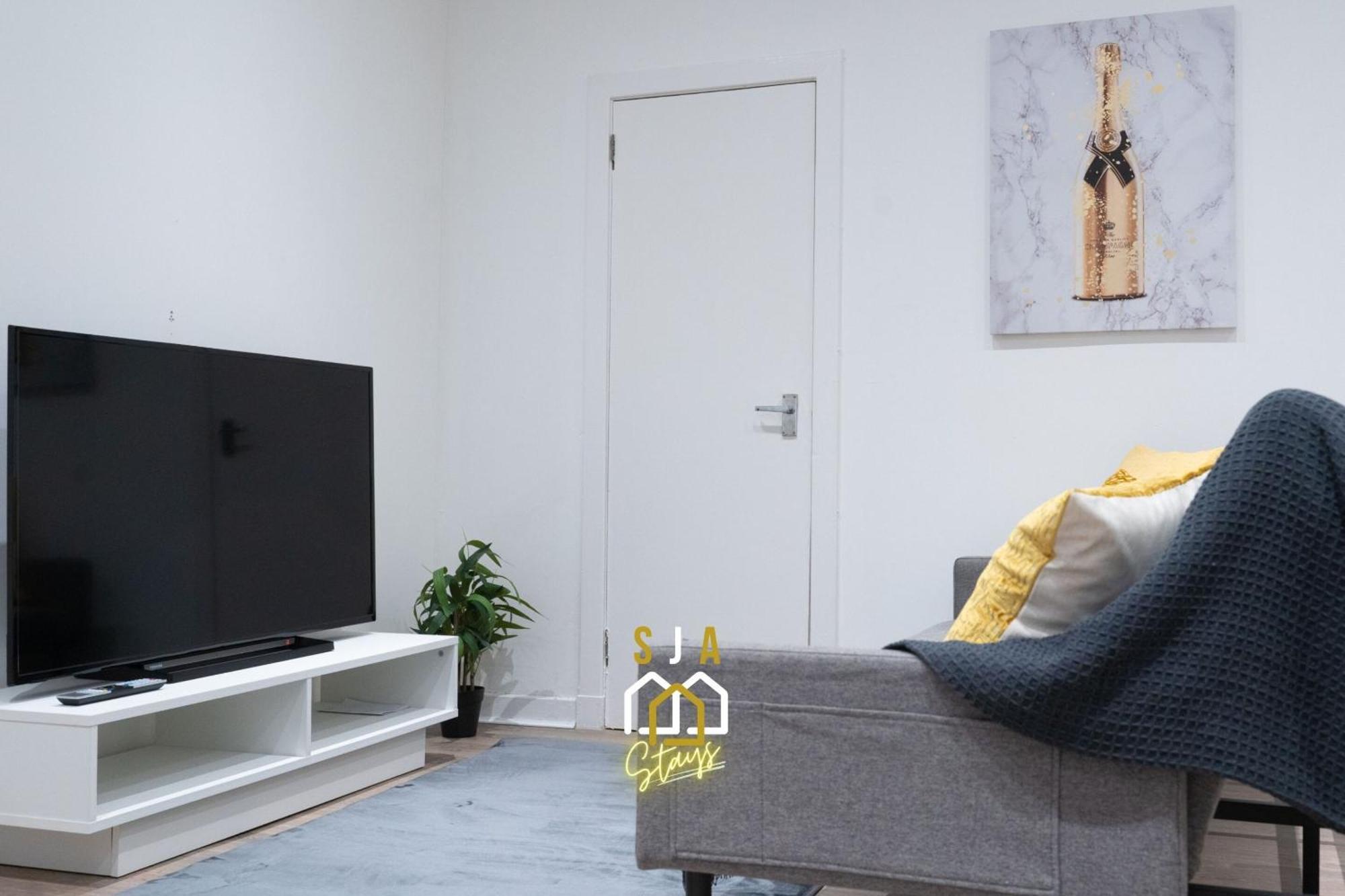 Central City Stay - Sja Stays - 1 Bed Apartment Aberdeen Eksteriør billede
