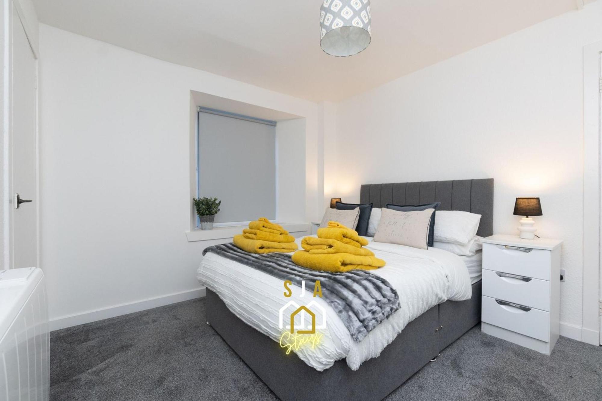 Central City Stay - Sja Stays - 1 Bed Apartment Aberdeen Eksteriør billede