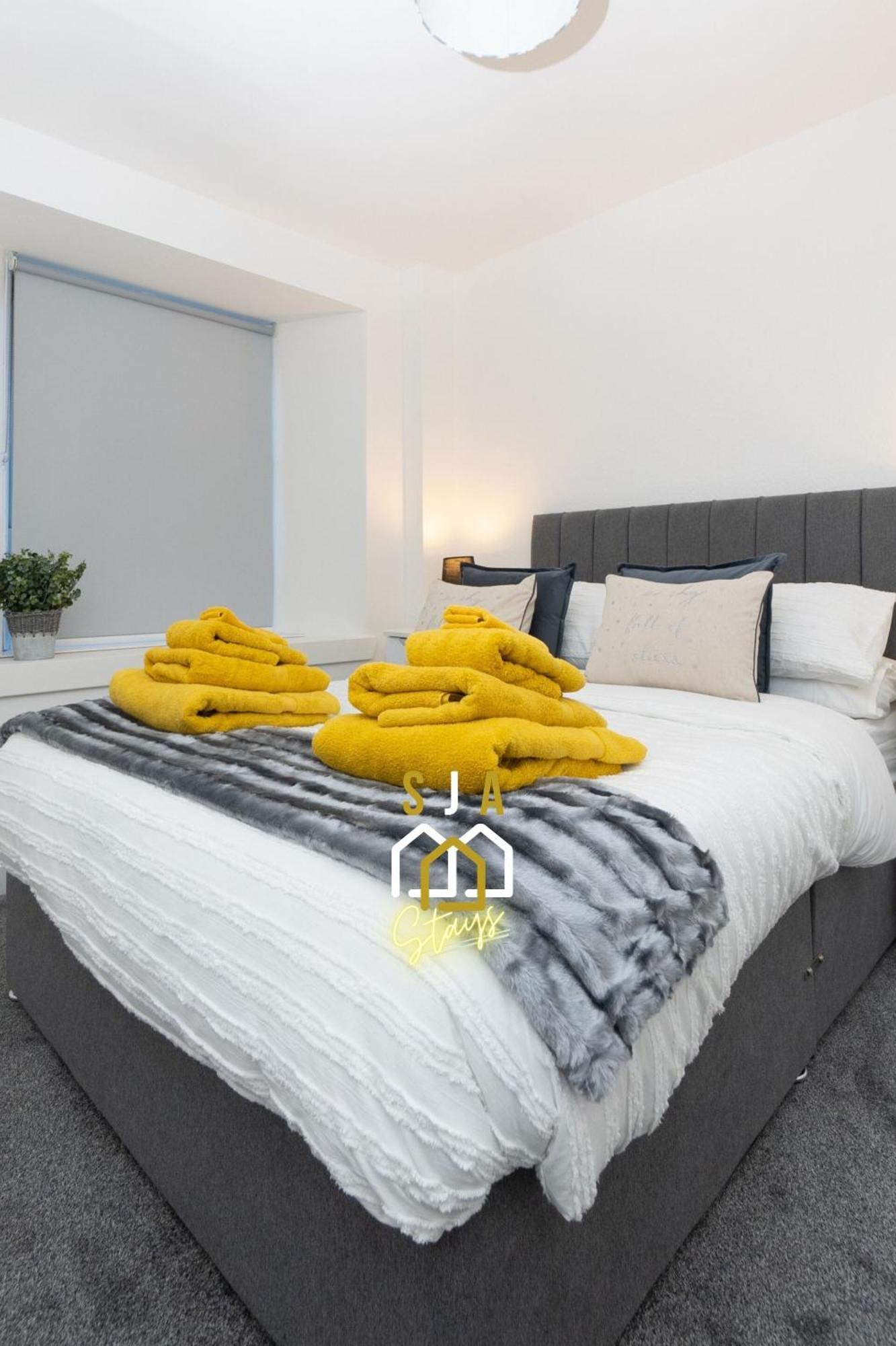 Central City Stay - Sja Stays - 1 Bed Apartment Aberdeen Eksteriør billede