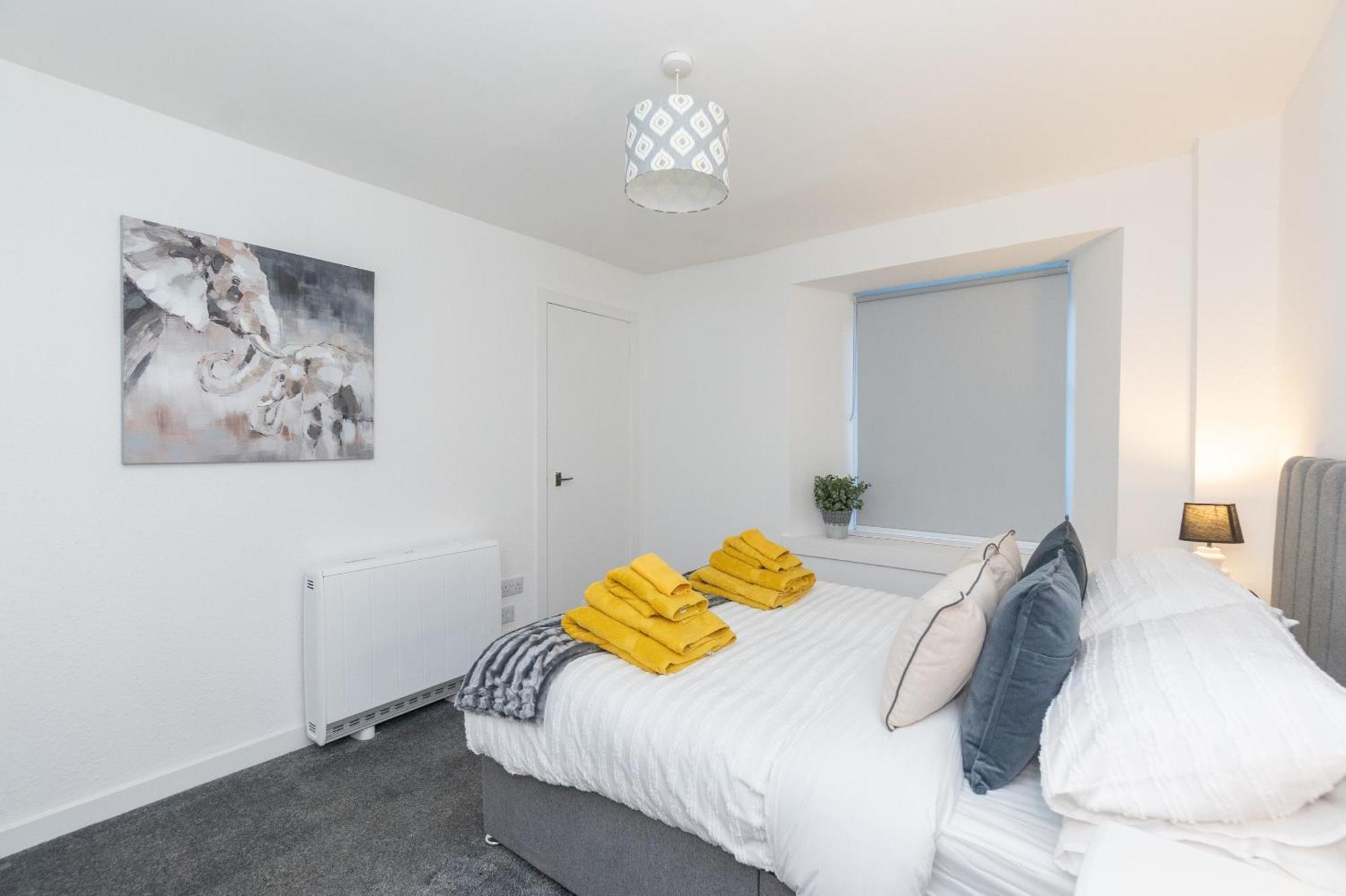 Central City Stay - Sja Stays - 1 Bed Apartment Aberdeen Eksteriør billede