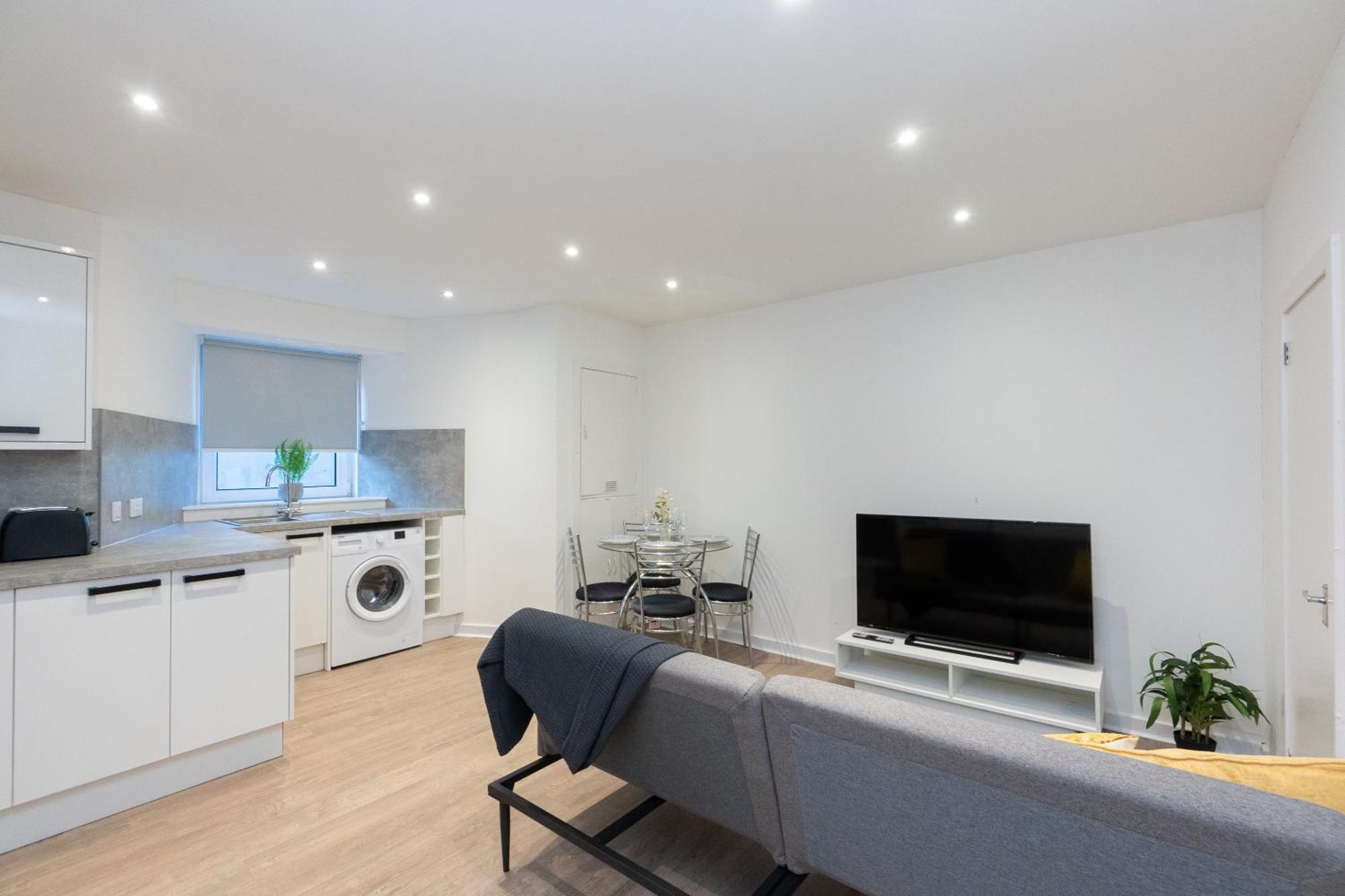 Central City Stay - Sja Stays - 1 Bed Apartment Aberdeen Eksteriør billede