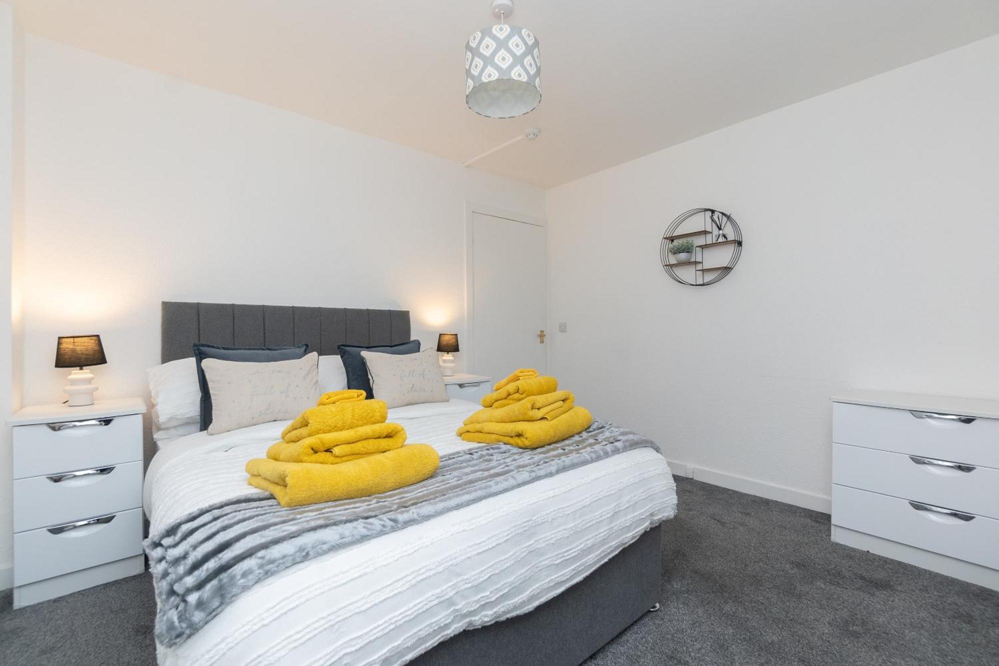 Central City Stay - Sja Stays - 1 Bed Apartment Aberdeen Eksteriør billede